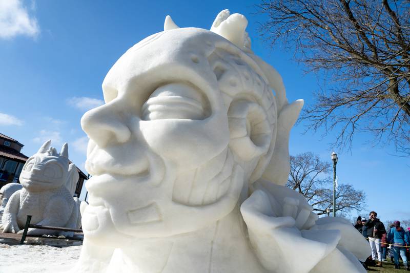 Winterfest in Lake Geneva is Jan. 29-Feb. 2, and will feature 15 massive snow sculptures on display.