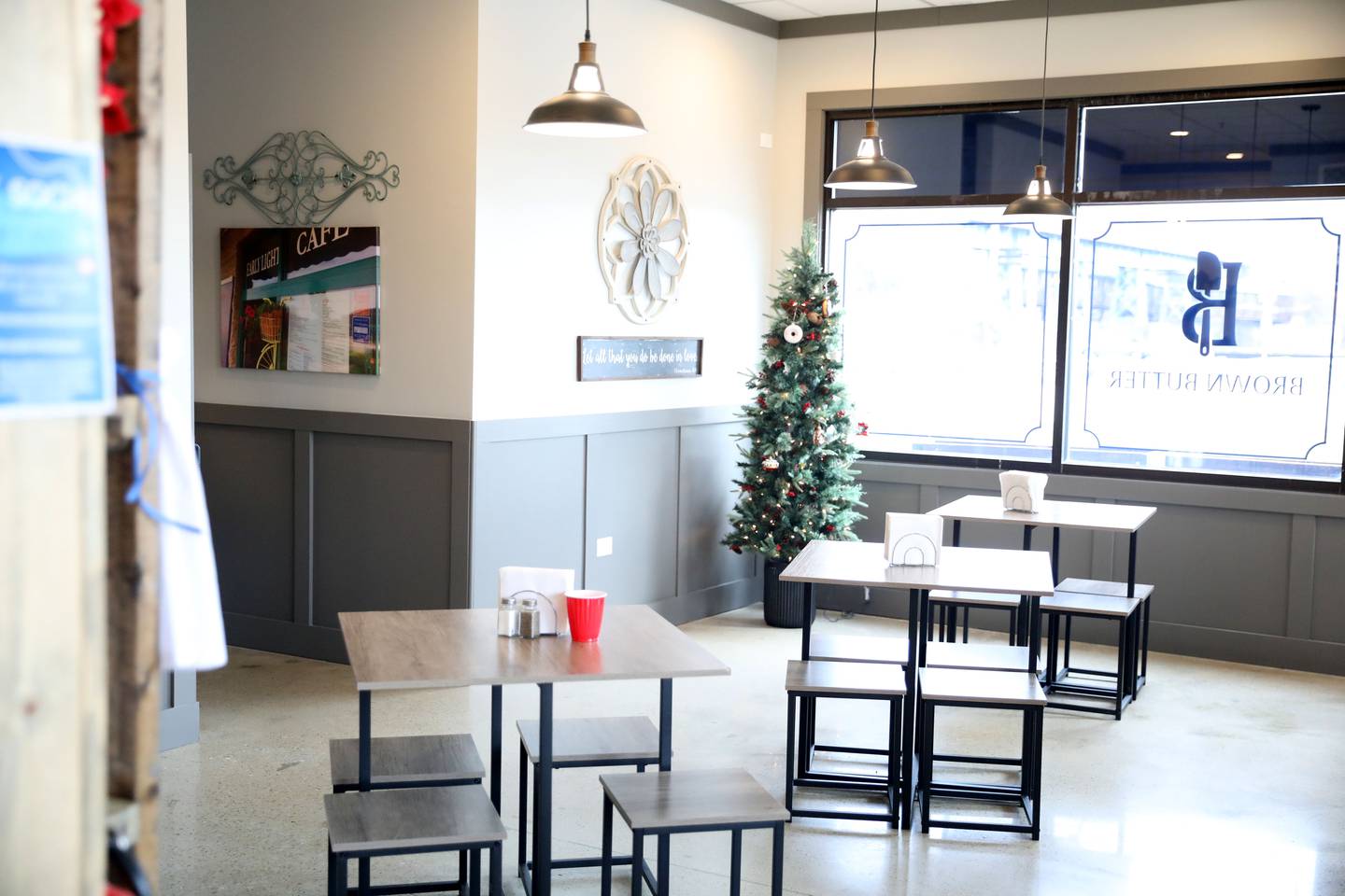 The Brown Butter Cafe and Bakery recently opened in St. Charles. Along with making baked goods like allergy free donuts, the cafe serves breakfast and lunch.