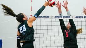 Photos: St. Charles North vs. Huntley volleyball