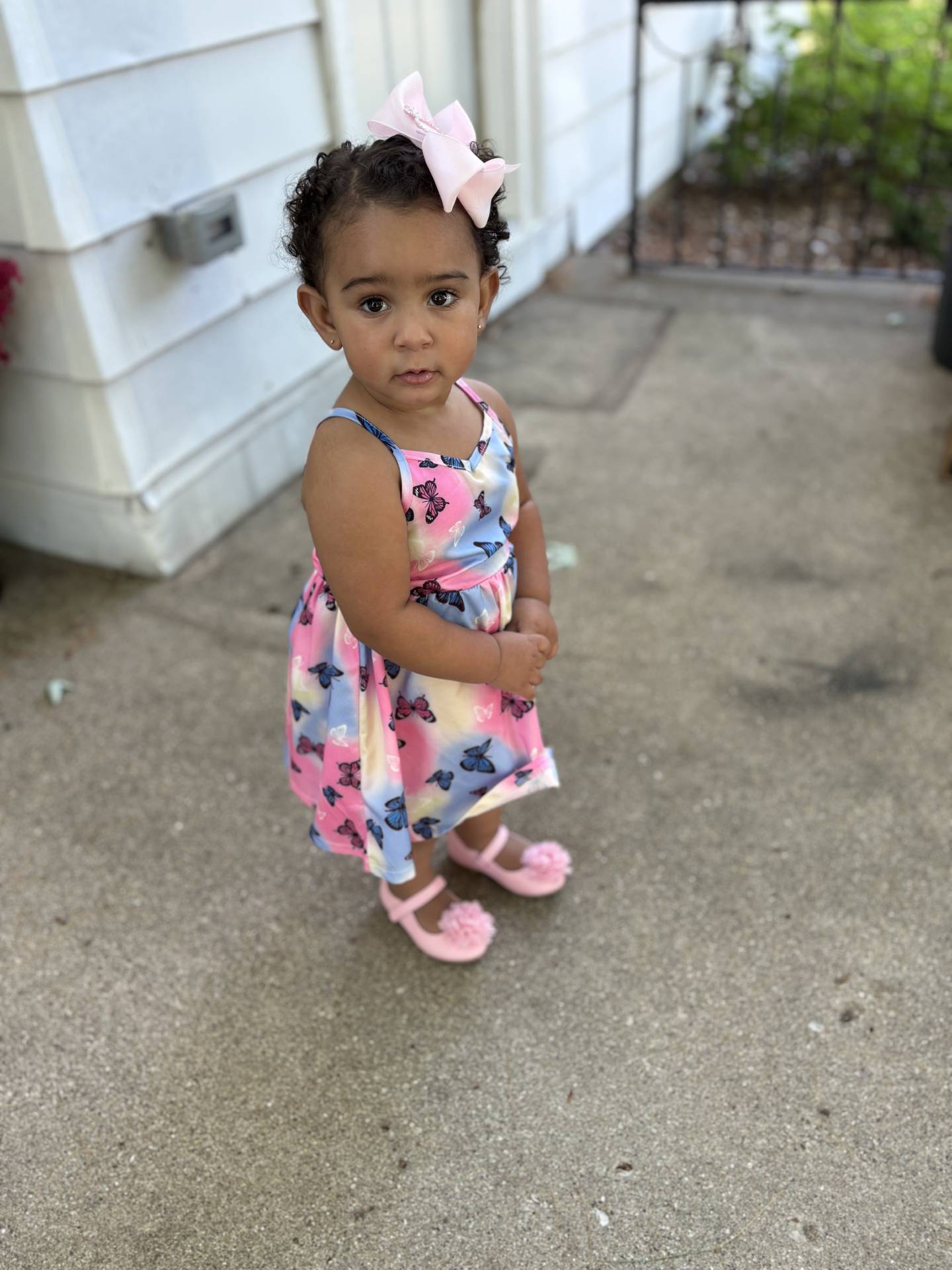 Journi Toussaint is the 17-month-old daughter of Terrence and Kristin Toussaint,  of Princeton.