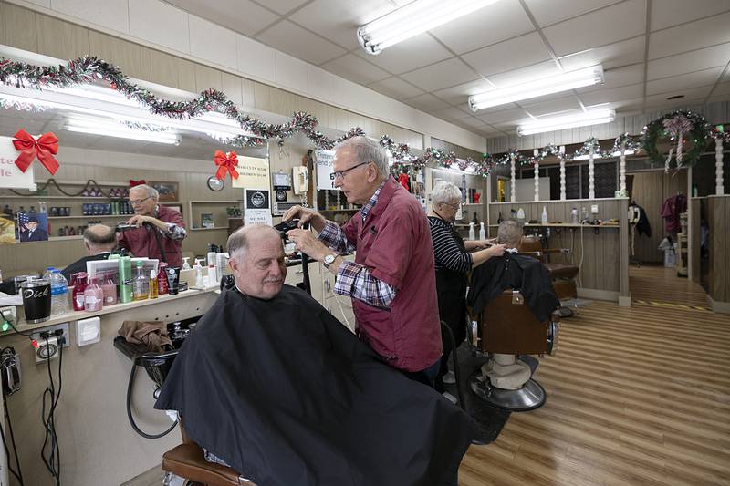 After over 60 years of cutting hair, Dick Dir is hanging up his clippers in March. Dick has been part of Bill and Dick’s Barbershop since for over 60 years.