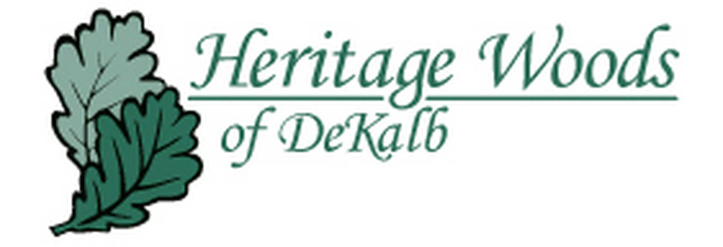 Heritage Woods of DeKalb Logo