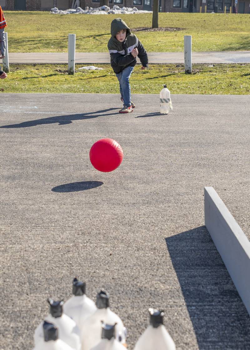 Winter activities were popular at Polarpalooza hosted by the DeKalb Park District at Hopkins Park in DeKalb on Saturday, Feb. 3. 2024.