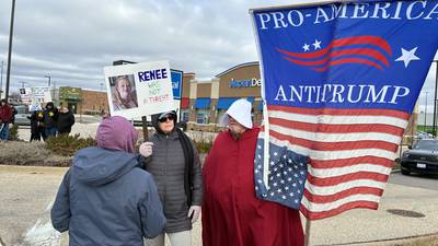 Photos: More than 600 take part in ICE protest Sunday in McHenry
