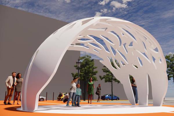 ‘We have lost our minds’- Debate over Dome of Unity sculpture for downtown Joliet gets heated