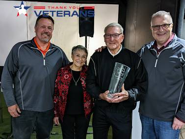 Volunteerism and service: Lehmans win award for giving back