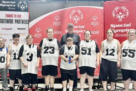 RT 6 & 34 Special Olympics women’s basketball team place second at state 
