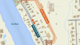 Bike path behind Route 25 in St. Charles expected to reopen Friday after water main break