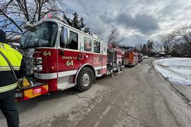 Crews battle Mokena house fire
