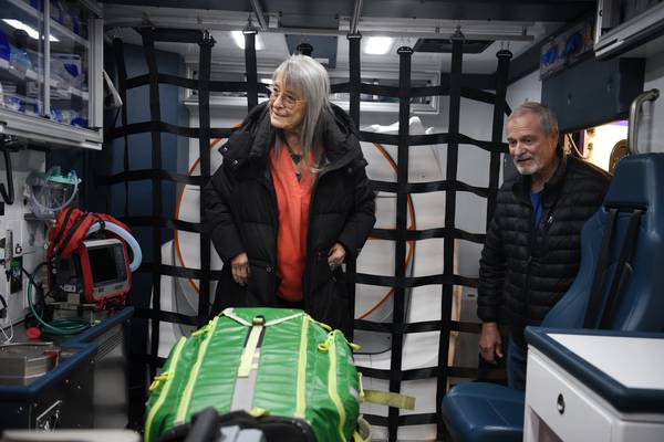 ‘All the bells and whistles’: Hospital rolls out new ambulance for stroke patients