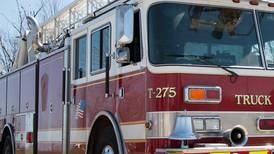 Algonquin home damaged in fire; occupant treated for burns