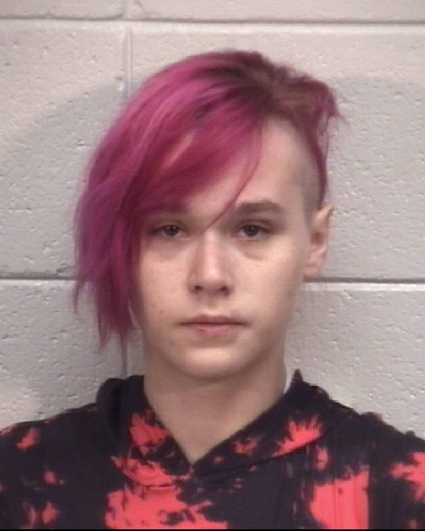 Katelyn E. Boren, 26, of Iowa, who was charged with obstructing an officer Thursday, May 1, 2025.