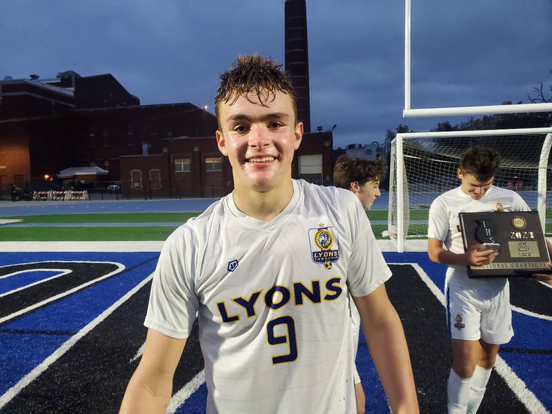 Lyons Township's Owen Suda