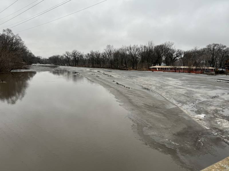 The City of Wilmington issued an emergency declaration Friday afternoon Jan. 26, as ice jams along the Kankakee River caused major flooding in the area.