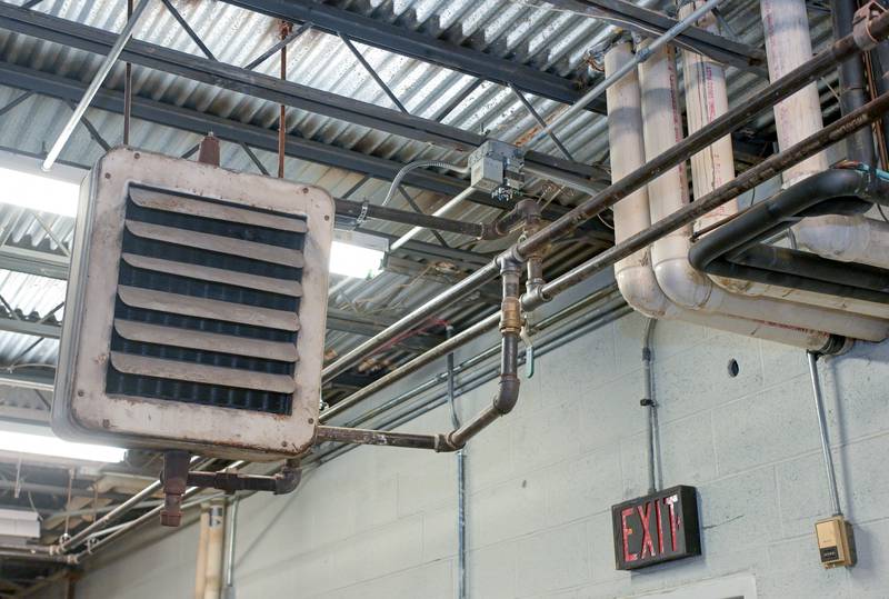 The current heating system in the Geneva Police Department garage storage dates back well over 30 years. The department is look at a $59.4 million public safety referendum on the March 17, 2026 primary ballot to fund a new modern police station.