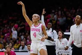 Sycamore grad, Iowa’s Kylie Feuerbach finding joy in final games