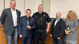 New Oswego police officer sworn-in; department now has 52 officers, an all-time high