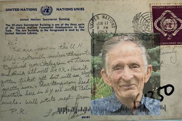 Lost mail, sender found -- 72 years later