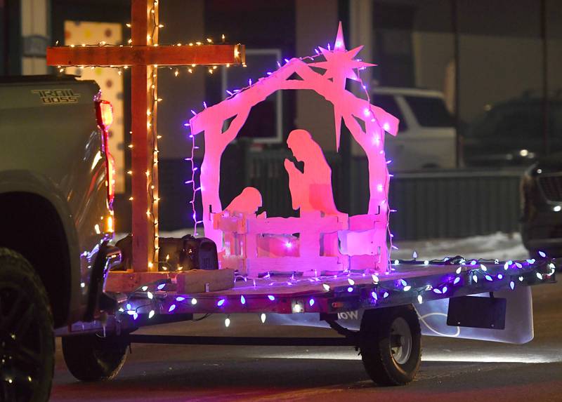 Forreston's Christmas in the Country included a lighted parade on Friday, Dec. 5, 2025. This was one of the entries.