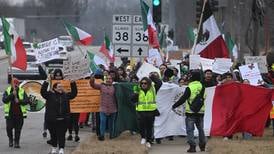 ‘We’re all humans’: Immigrant advocates rally in West Chicago to protest mass deportations