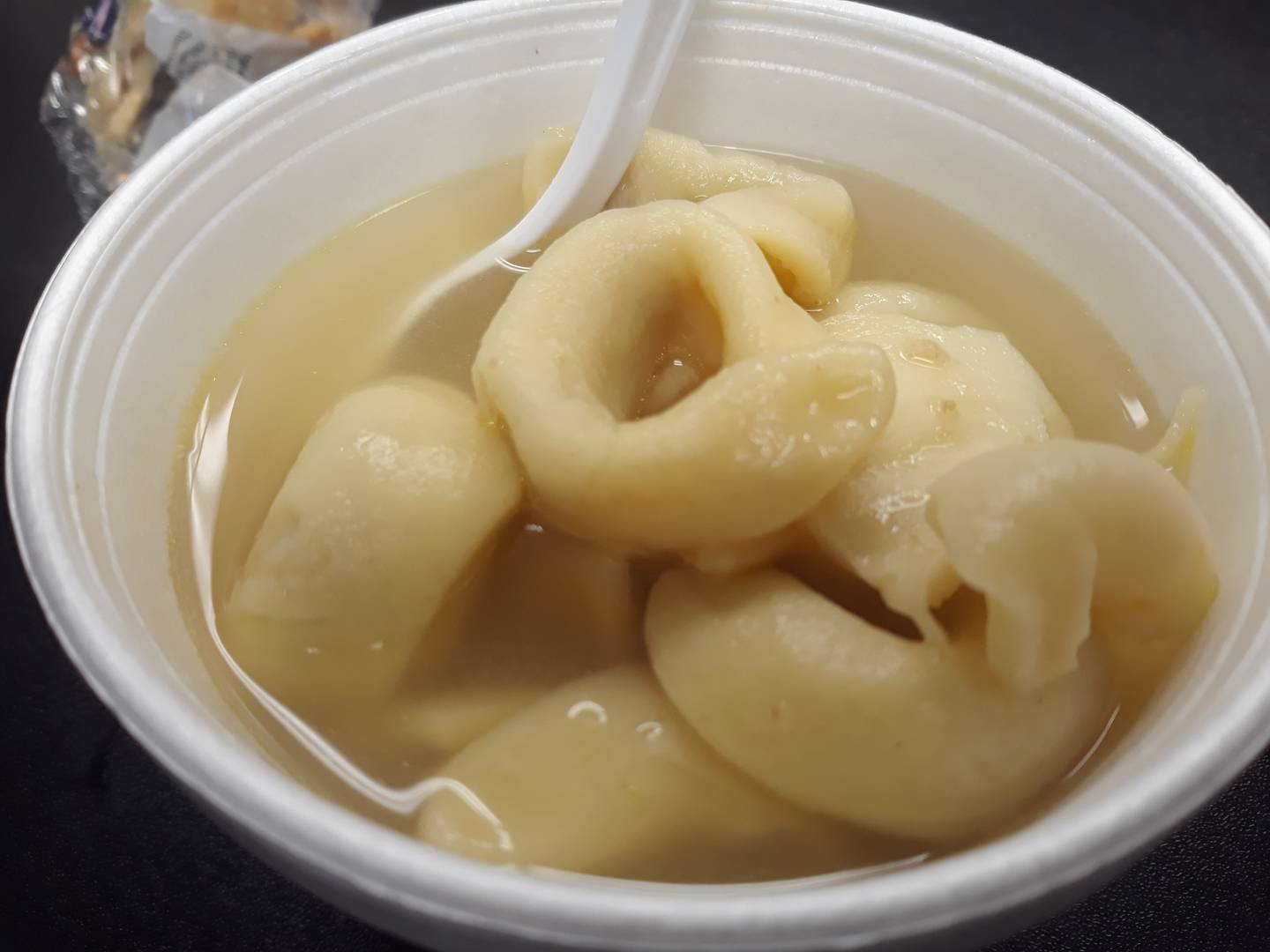 Ravs and broth are an Illinois Valley classic, and John's serves them hot and al dente.