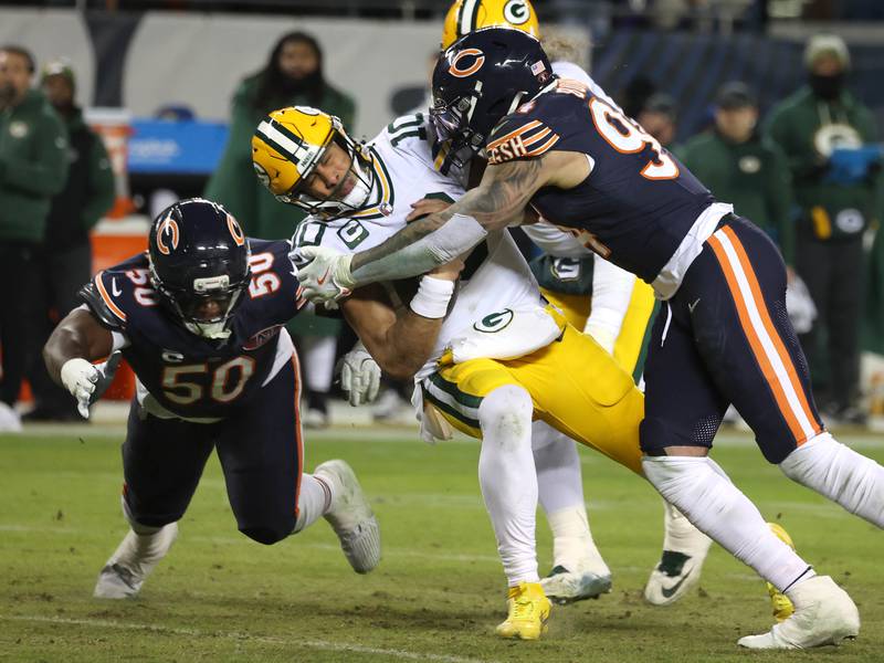 Photos: Bears beat Packers 31-27 in Wild Card matchup at Soldier Field