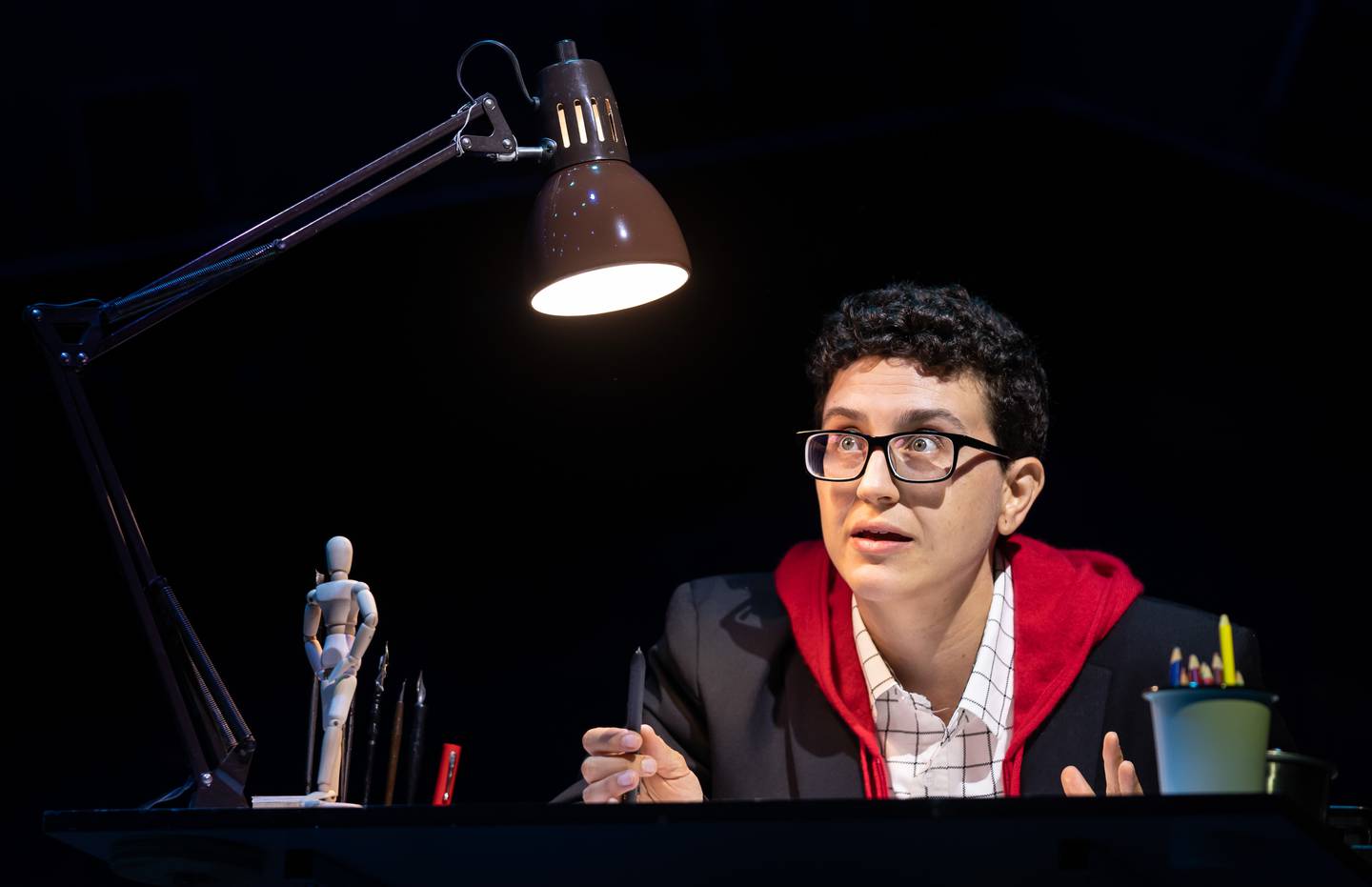 Emilie Modaff as Alison in "Fun Home"