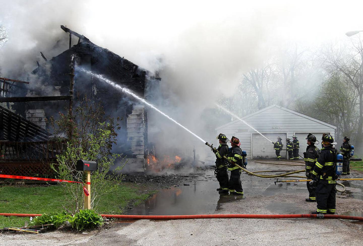 PHOTOS Fire Destroys Lakemoor Home Shaw Local