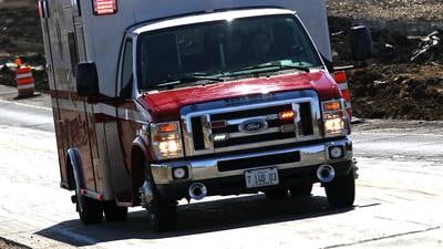 Man killed when motorcycle, semi collide near Thomson