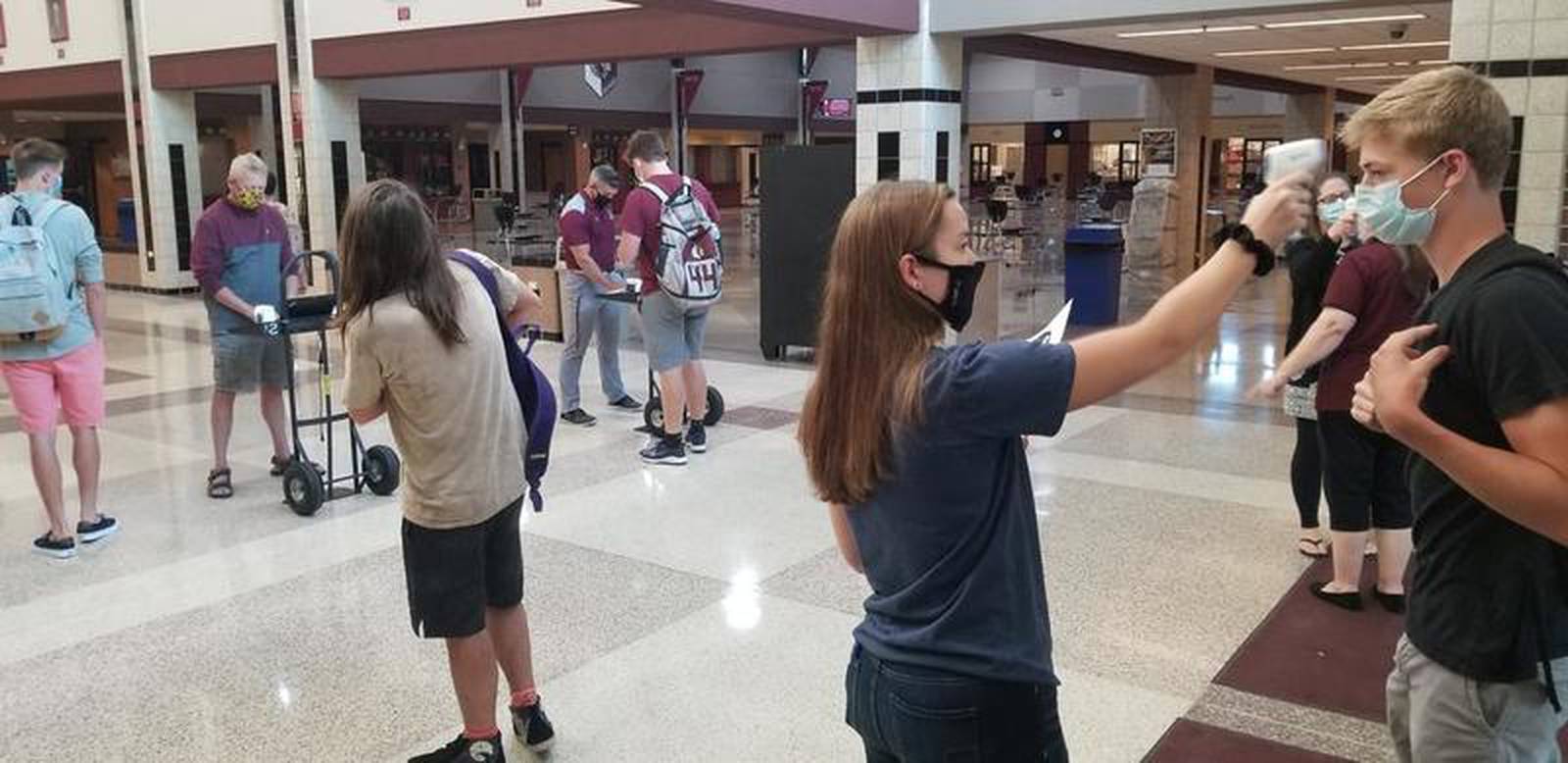 Marengo High School District 154 pushing students to mask up Shaw Local