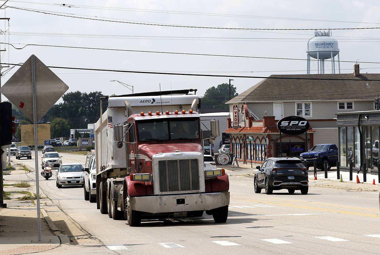 Illinois Route 31 in McHenry is shown on Friday, Aug. 15, 2025. The McHenry City Council approved paying IDOT about $7.3 million for its portion of the costs of the widening the road, which is expected to start in 2026 and be completed in 2030.