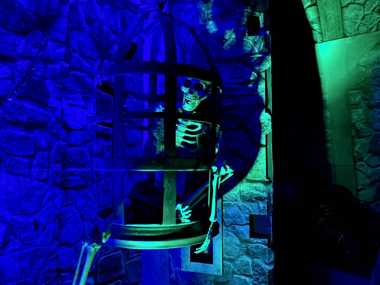 The Nightmare on Emma Avenue Haunted House experience in Montgomery is brought to life by more than a dozen community volunteers each year.