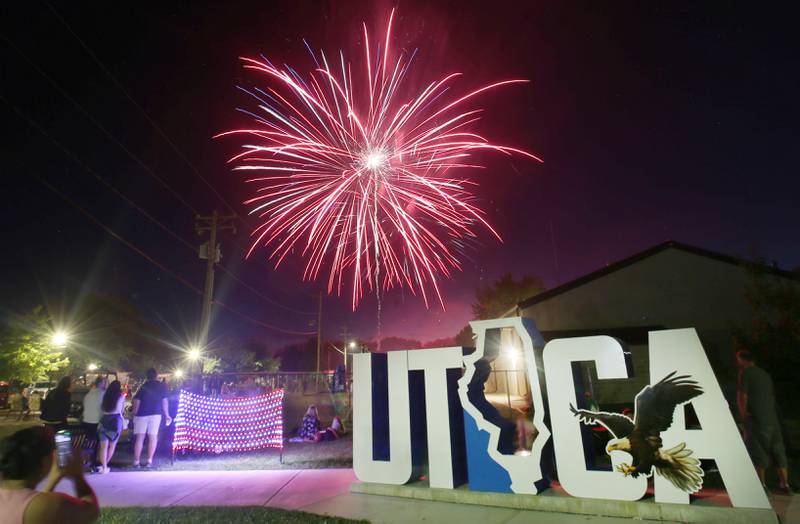 Photos Utica celebrates Independence Day with fireworks Shaw Local