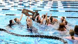 Girls swimming: Becky Rentz’s two titles lead Rosary to eighth state championship