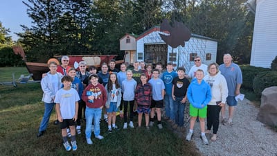 Milton Pope 6th Graders tour Norsk Museum ahead of Sloopers Bicentennial