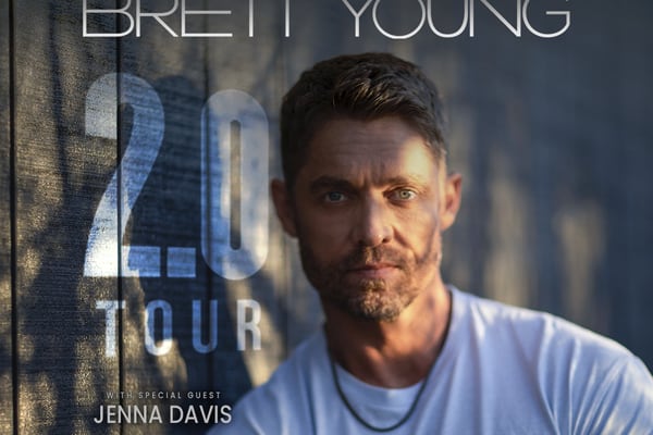 Country music star Brett Young to perform at Rialto Square Theatre Jan. 30