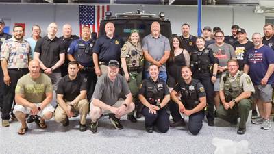 Princeton Police Department honors retired officer Erik Sorenson with open house 