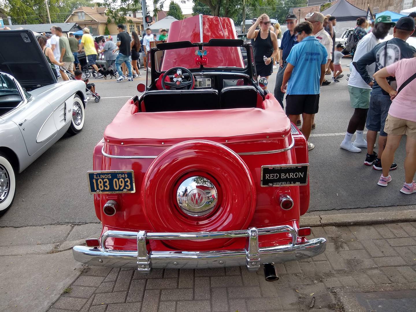Photos by Rudy Host, Jr. - 1949 Willys Overland Jeepster Rear
