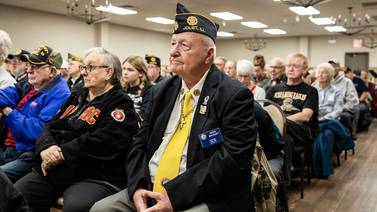 ‘Brought tears to my eyes’: Veterans Day turnout in Joliet meant a lot to many 