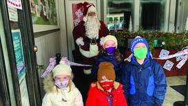 Santa still seeing children at Geneva Visitor Center