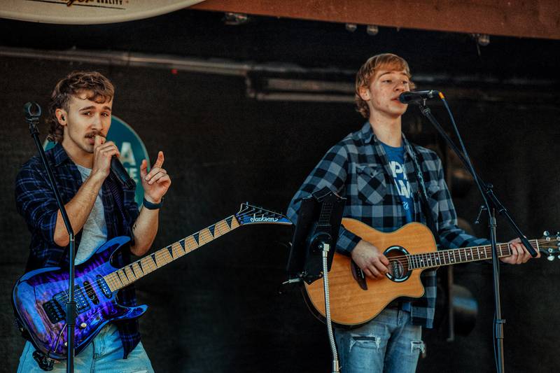 Ripped Jeans Duo – comprised of 19-year-old Levi Cull and 17-year-old Matthew Ripsch, a senior at Yorkville High School – will celebrate the release of the band’s first full-length album, “Boot Cut.”