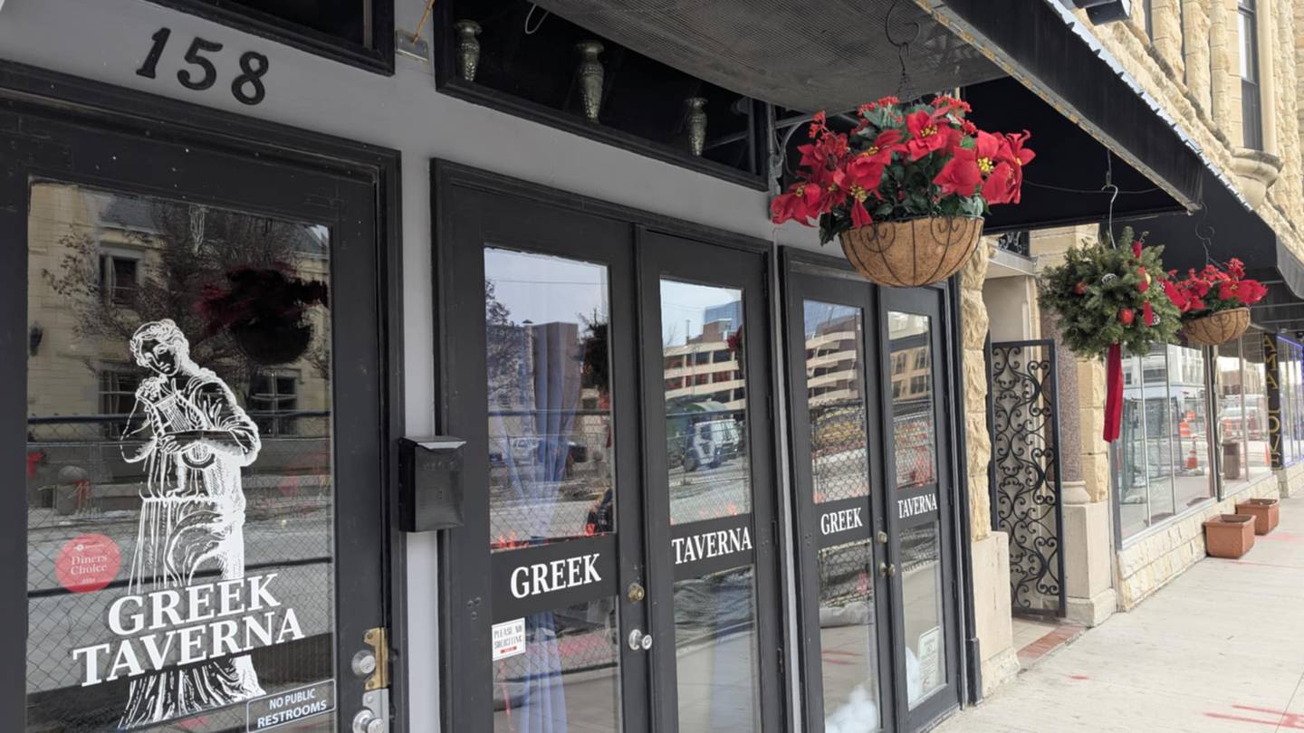 Mousa Greek Taverna is seen Thursday, Dec. 19, 2024, at 158 N. Chicago St. in Joliet.