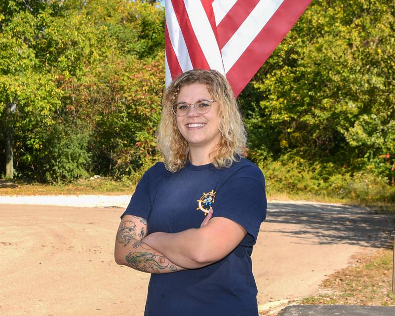 Brooke Christenson at her home on Friday Oct. 3, 2025, in St. Charles Township.