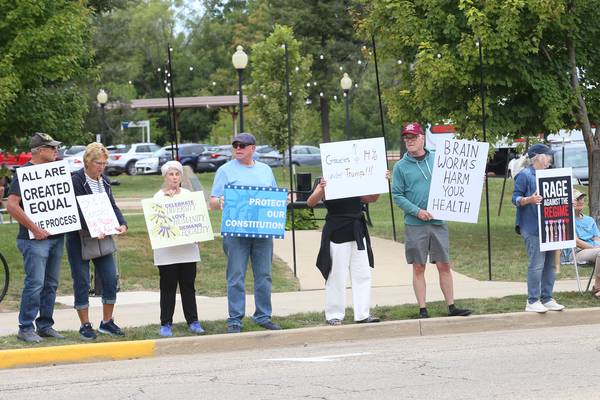 Photos: 'Workers Over Billionaires' protest held in Princeton