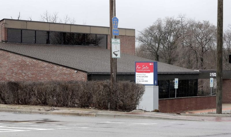 A developer is seeking city council approval to demolish the former PNC Bank in Wheaton to build a Montessori school and an urgent-care clinic at the corner of Roosevelt and Naperville roads.