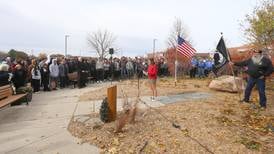 Photos: Hall High School dedicates WWII Park on Veterans Day