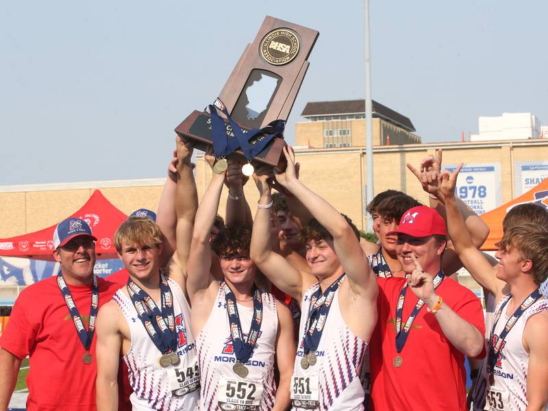 Sprinters, relays lead Morrison to first boys track state championship