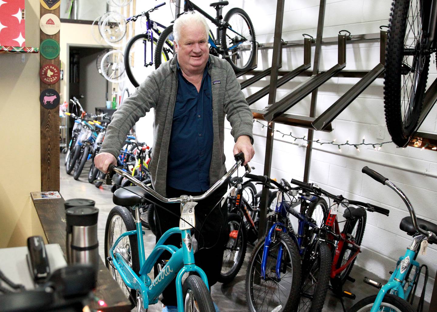 Hal Honeyman and his family’s business, St. Charles-based The Bike Rack, recently acquired Oswego Cyclery, which had been in business since 2004.