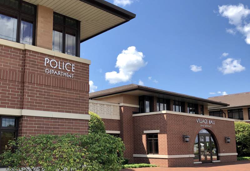 Huntley Police Department and Village Hall.