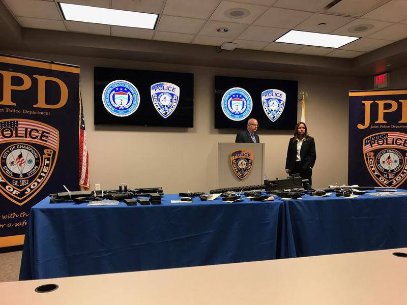The joint investigation by the Joliet Police Narcotics Unit, Metropolitan Area Narcotics Squad and Bureau of Alcohol, Tobacco, Firearms and Explosives